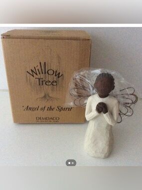 Demdaco Willow Tree Box - Brown & Black